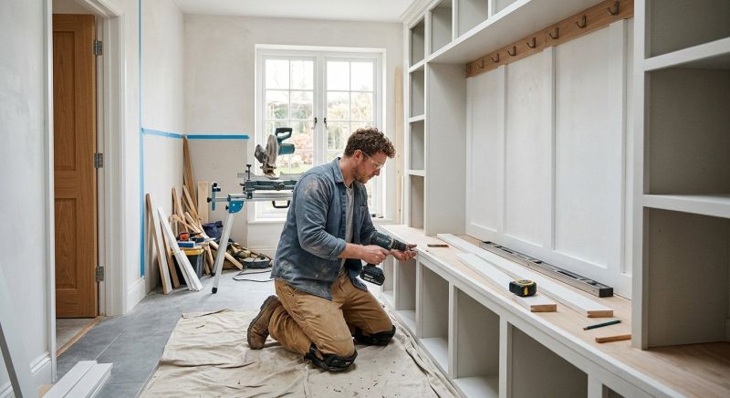 Built In Tv Cabinetry in Alexandria, VA