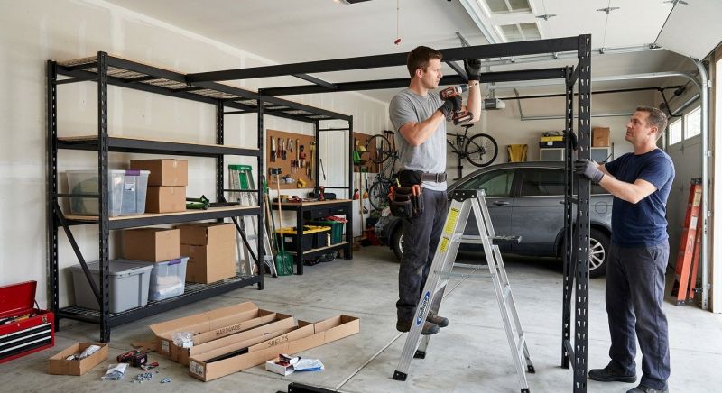 Garage Shelves Installation in Leesburg, VA