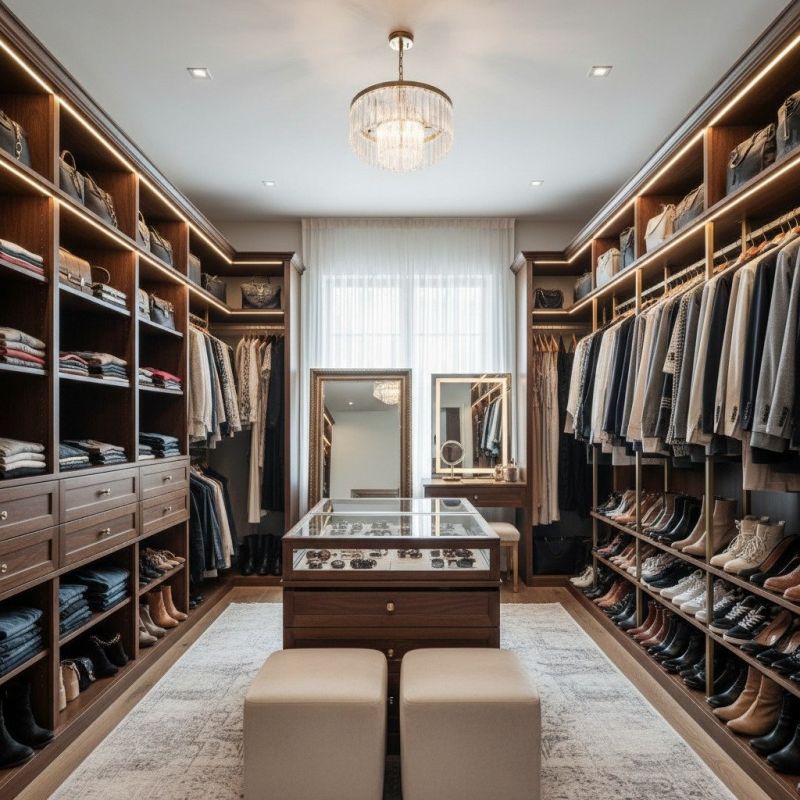 How Closet Installation Improves Home Organization