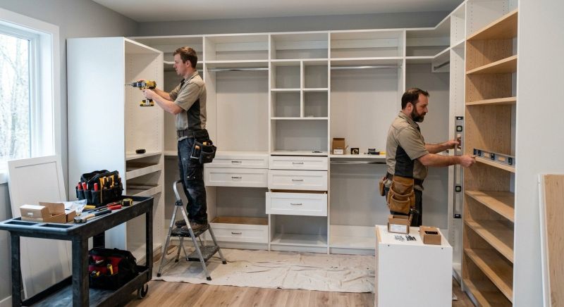Mudroom Closet Installation in Annapolis, MD