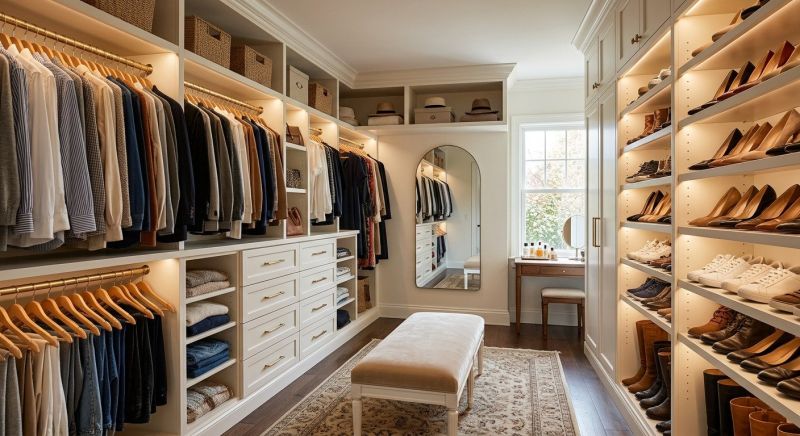 Walk In Closet Remodeling in Annapolis, MD